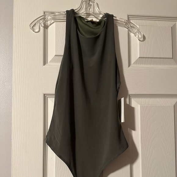 NEW with tags. Olive green bodysuit. Size XS - Picture 1 of 2